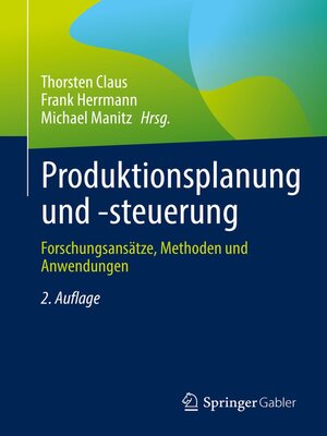 cover image of Produktionsplanung und -steuerung